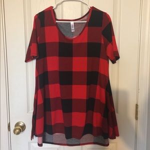 Buffalo Check Lularoe Perfect Tee